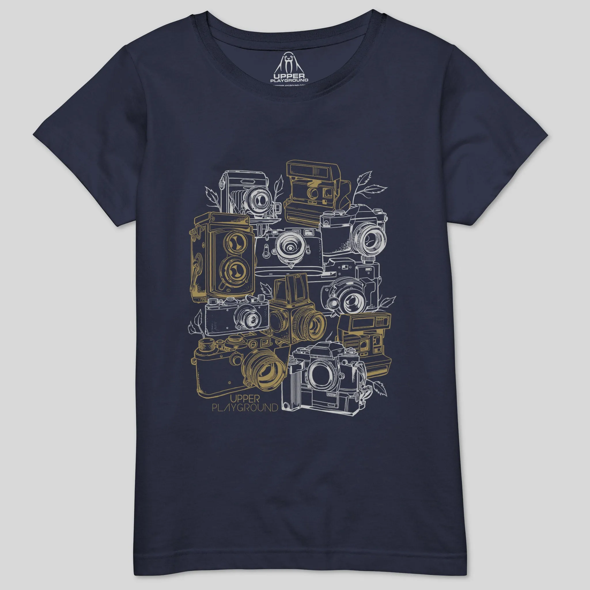 CAMERAS WOMEN'S CREW TEE