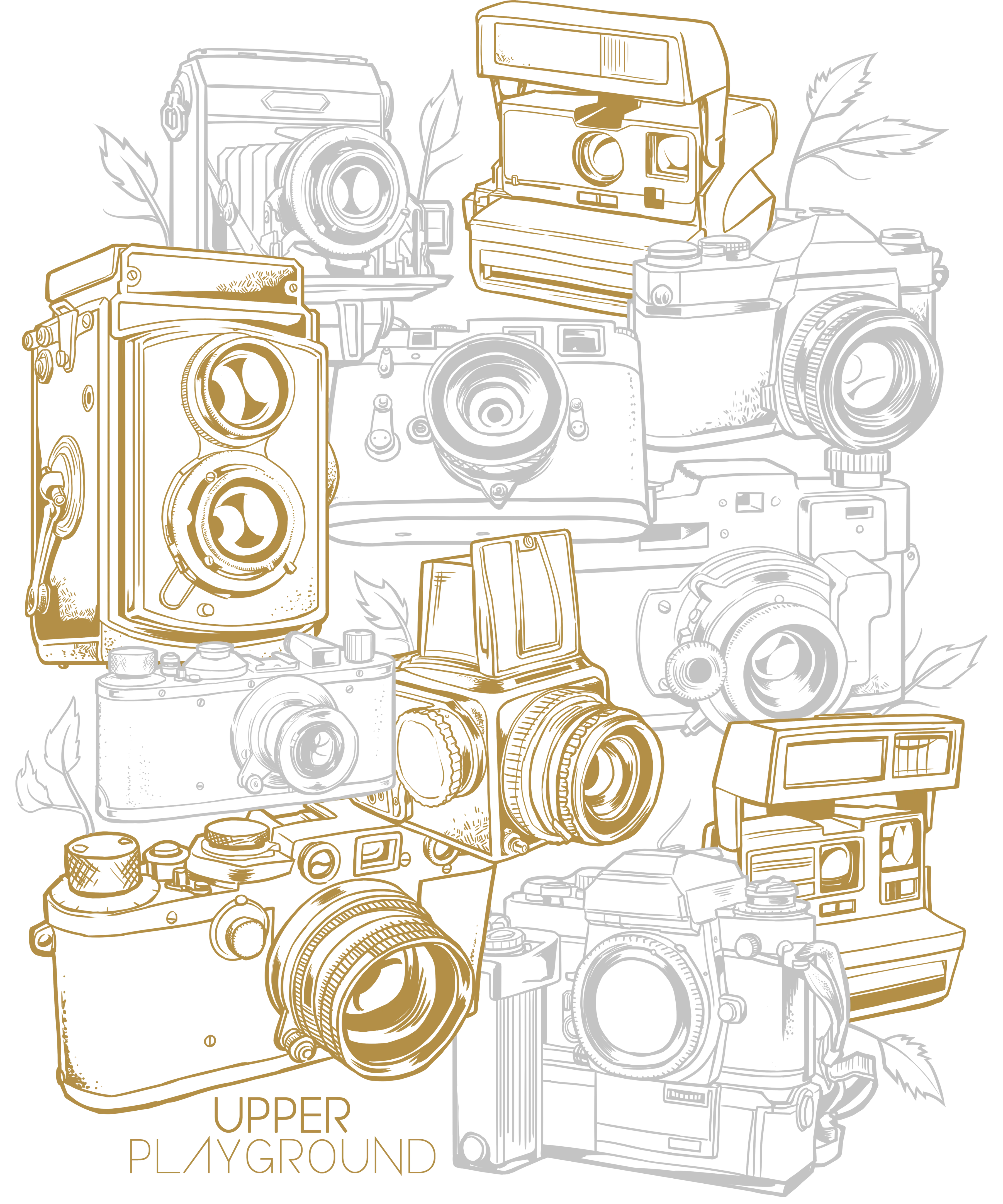 CAMERAS WOMEN'S CREW TEE