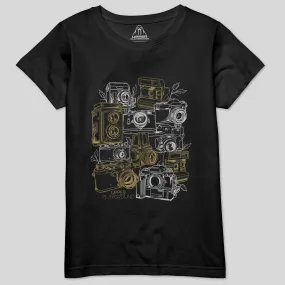 CAMERAS WOMEN'S CREW TEE