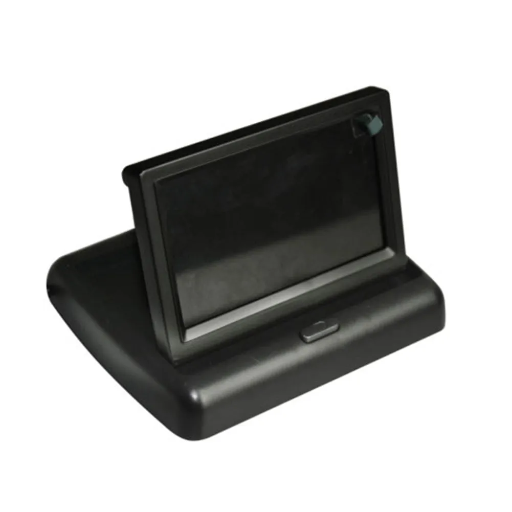 Car Video Foldable Monitor Camera Night Vision Rear View Auto