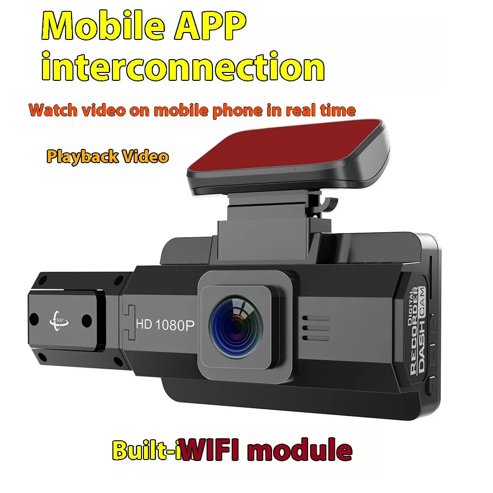 Color Classification: WIFI Car Front Car Lens, Power supply: Car