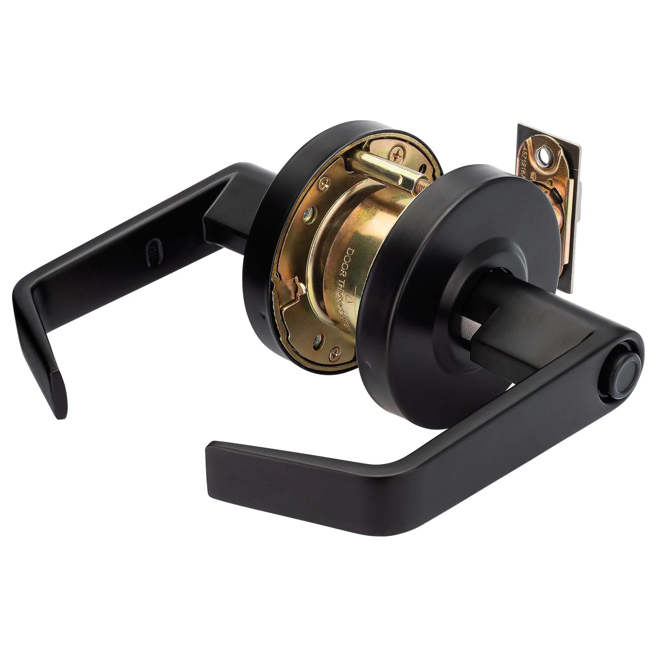 Commercial Door Lever Set Bed / Bath / Privacy Function, UL Fire Rated, ANSI 2, Vigilant Collection
