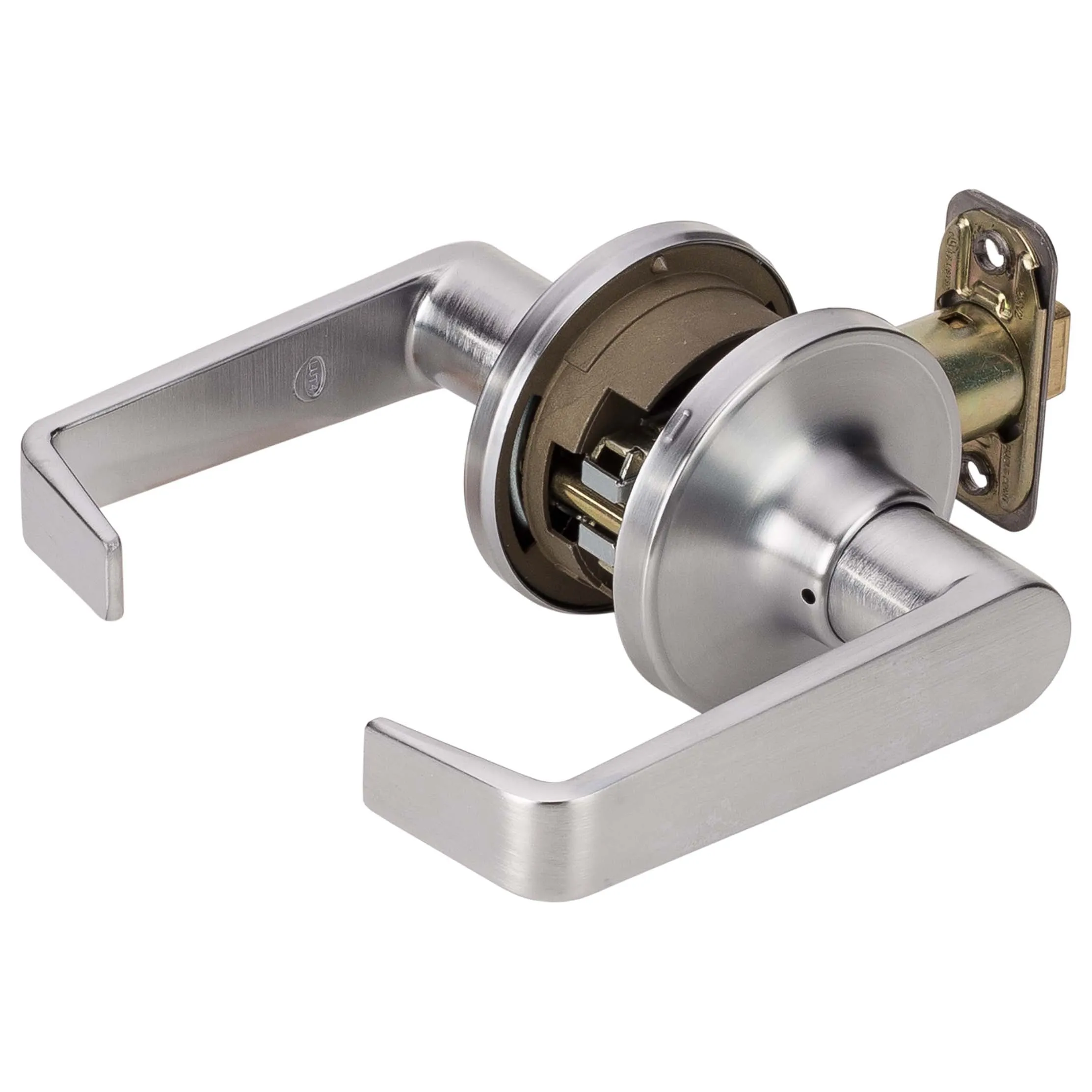 Commercial Door Lever Set Closet / Hall / Passage Function, UL Fire Rated, ANSI 2, Atlas Collection