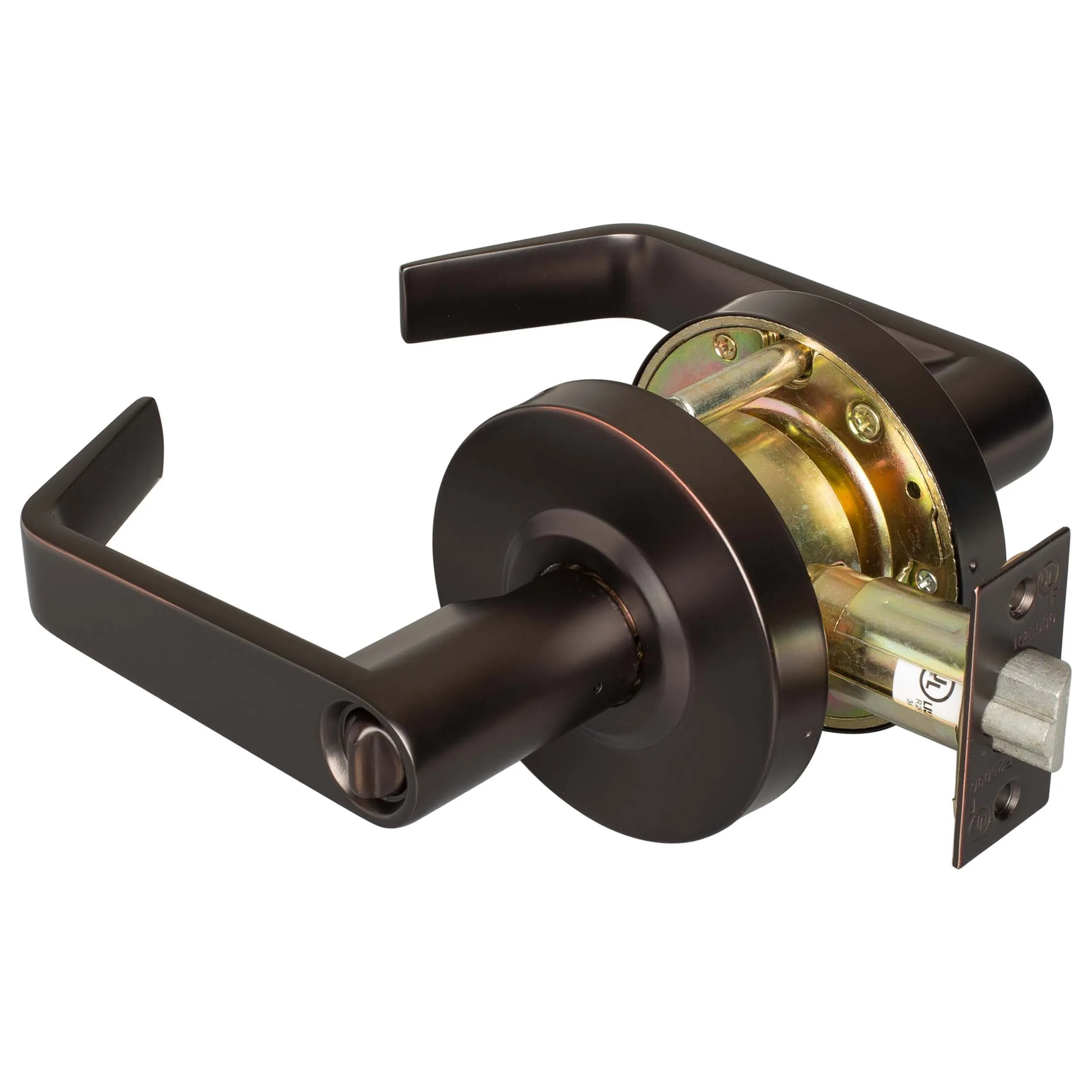 Commercial Door Lever Set Keyed / Entry Function, UL Fire Rated, ANSI 2, Vigilant Collection