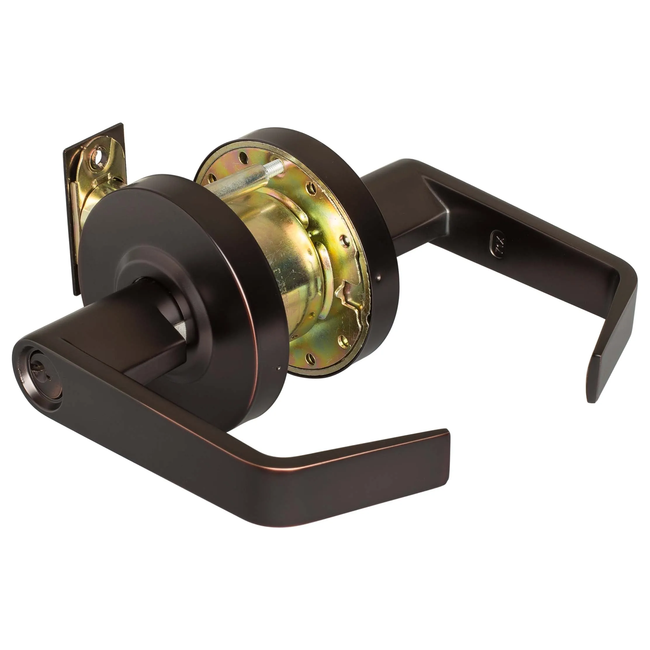 Commercial Door Lever Set Keyed / Entry Function, UL Fire Rated, ANSI 2, Vigilant Collection