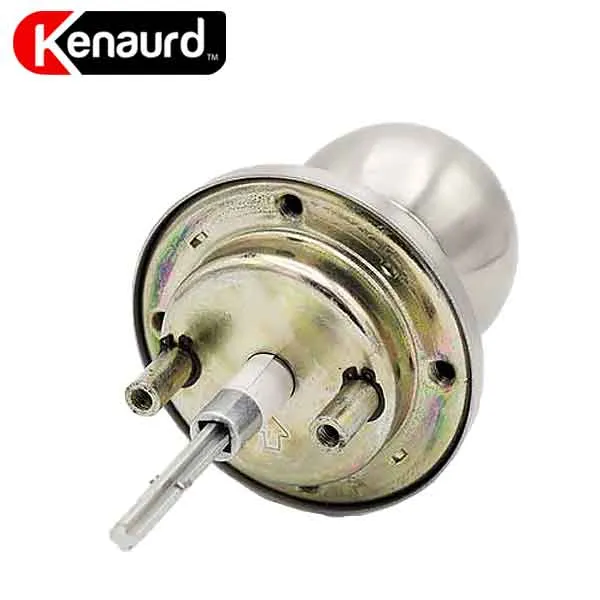 Commercial Trim Knob For Push Bar / Exit Device - 2-3/4” Standard Backset - Satin Chrome - Entrance - Grade 2
