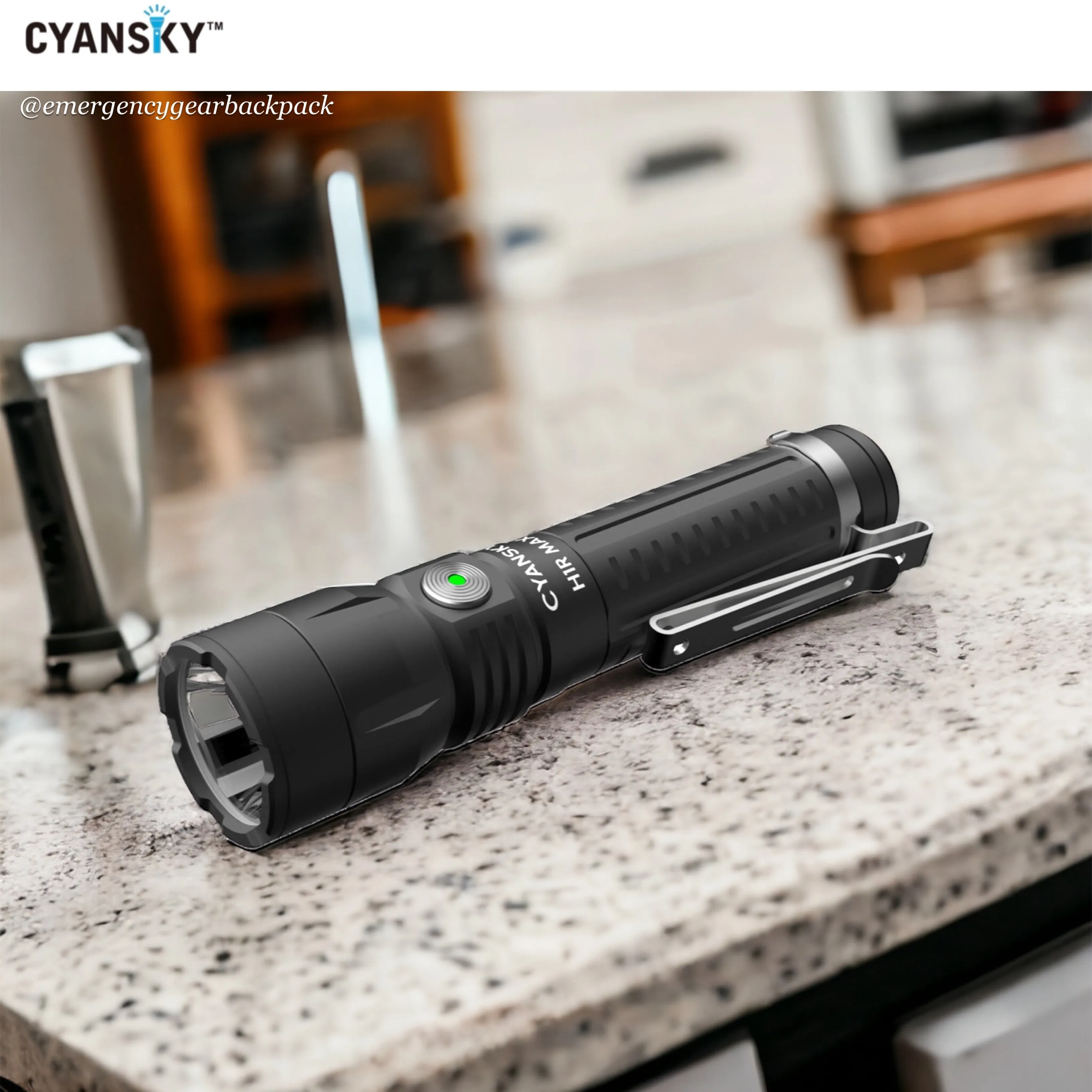Cyansky H1R MAX Multifunctional Searchlight 1500 Lumens 460M