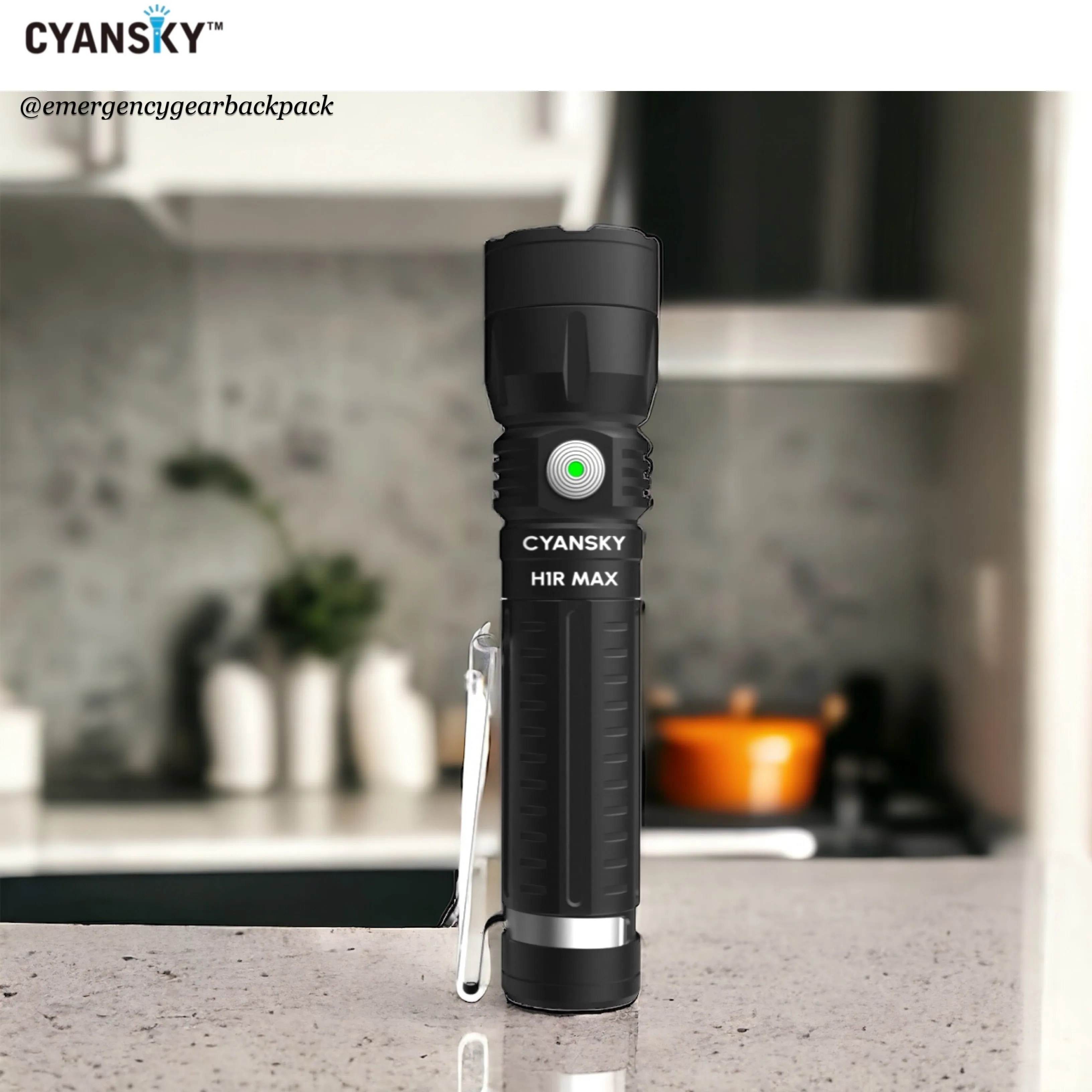 Cyansky H1R MAX Multifunctional Searchlight 1500 Lumens 460M
