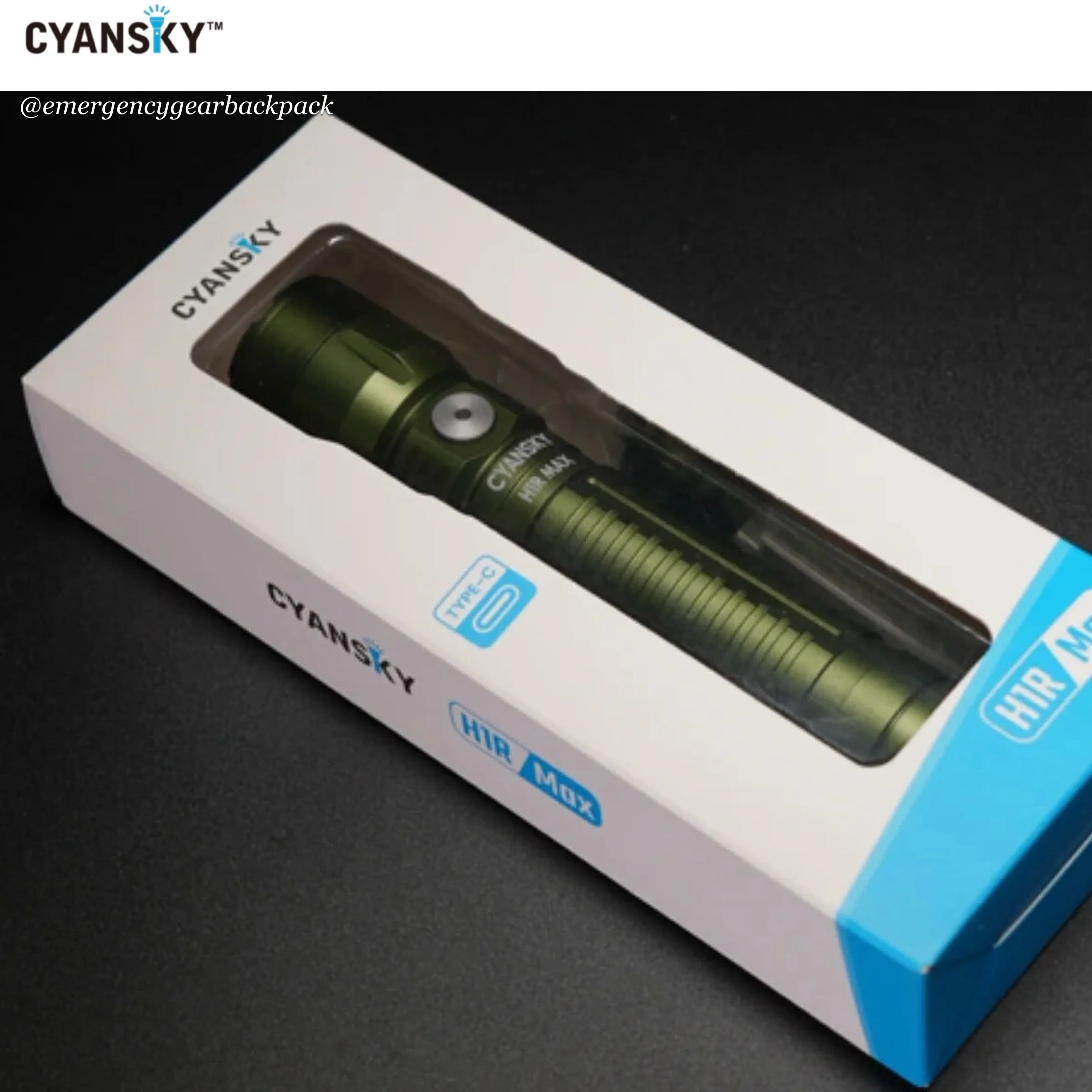 Cyansky H1R MAX Multifunctional Searchlight 1500 Lumens 460M