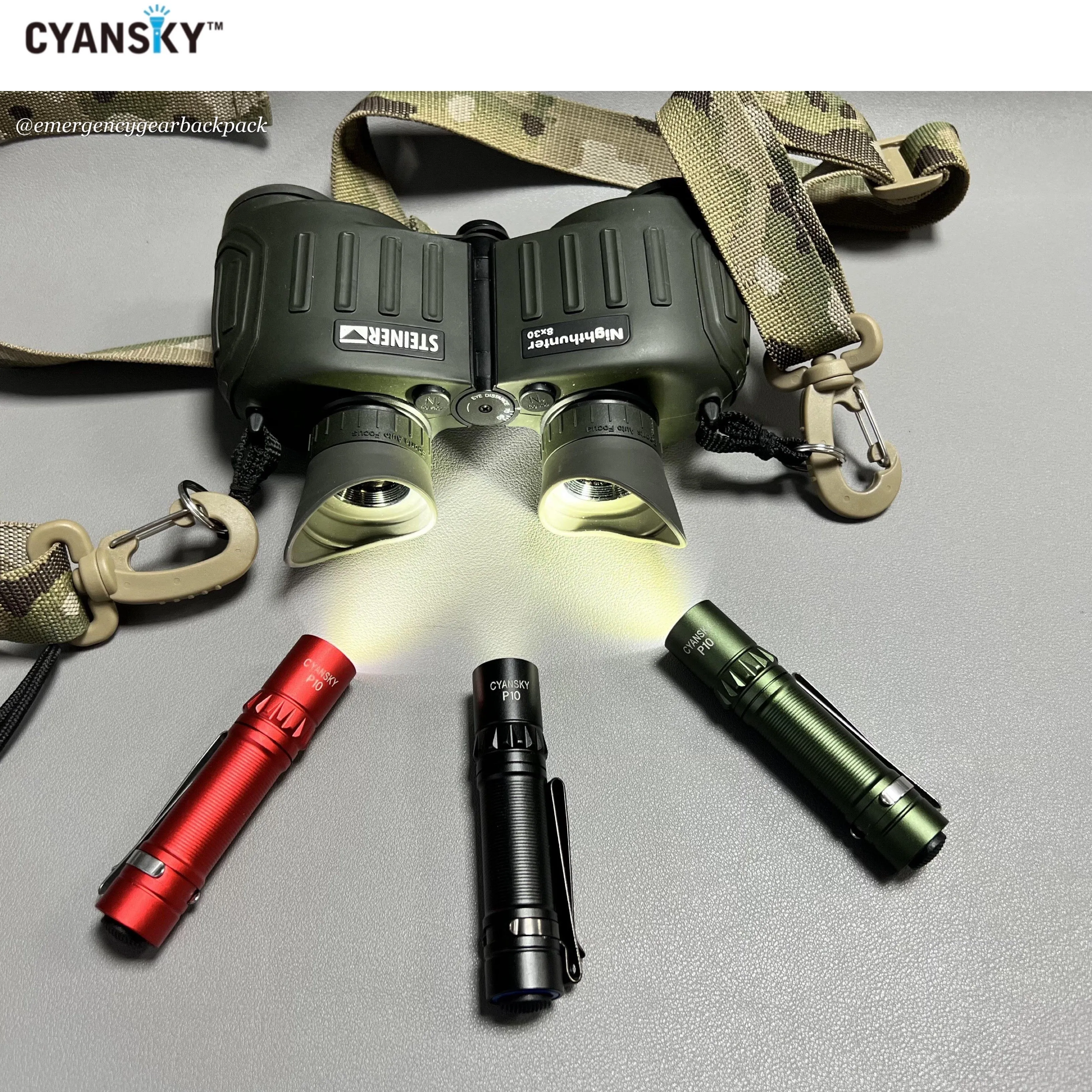 Cyansky P10 Portable AA EDC Flashlight