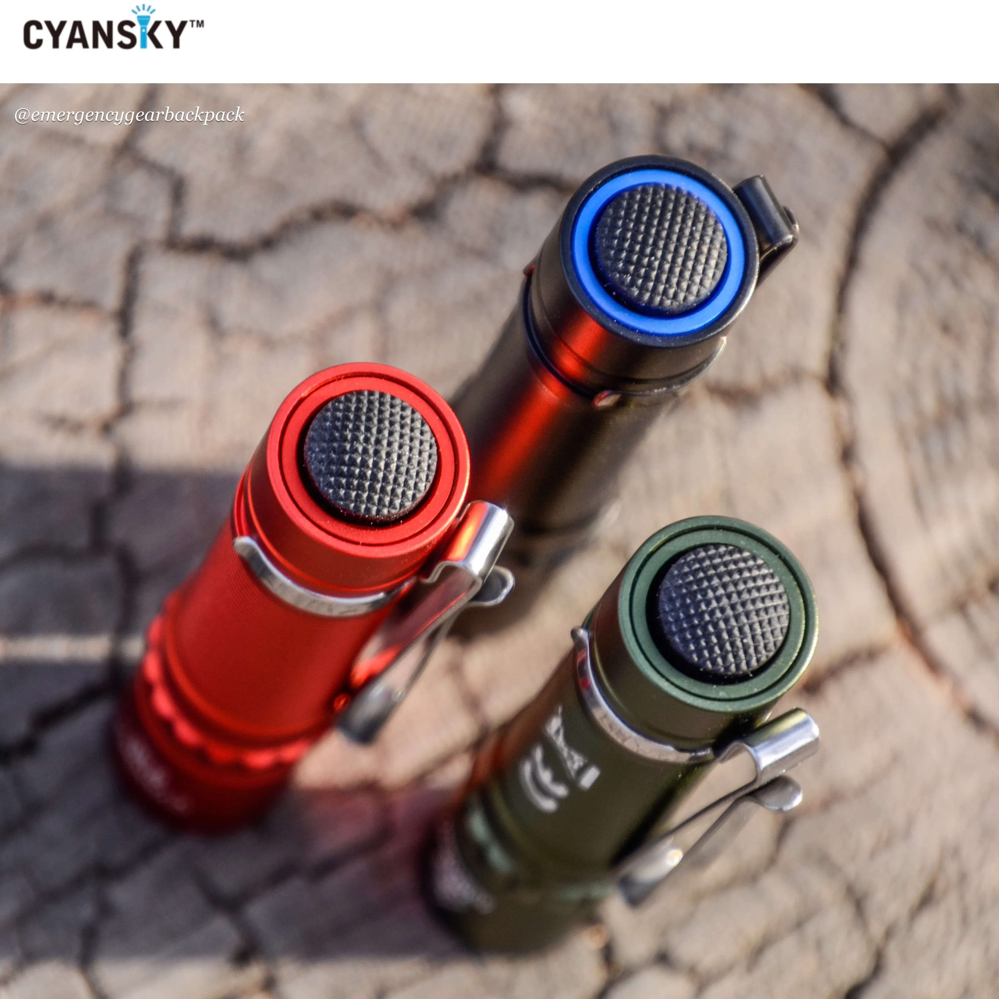 Cyansky P10 Portable AA EDC Flashlight