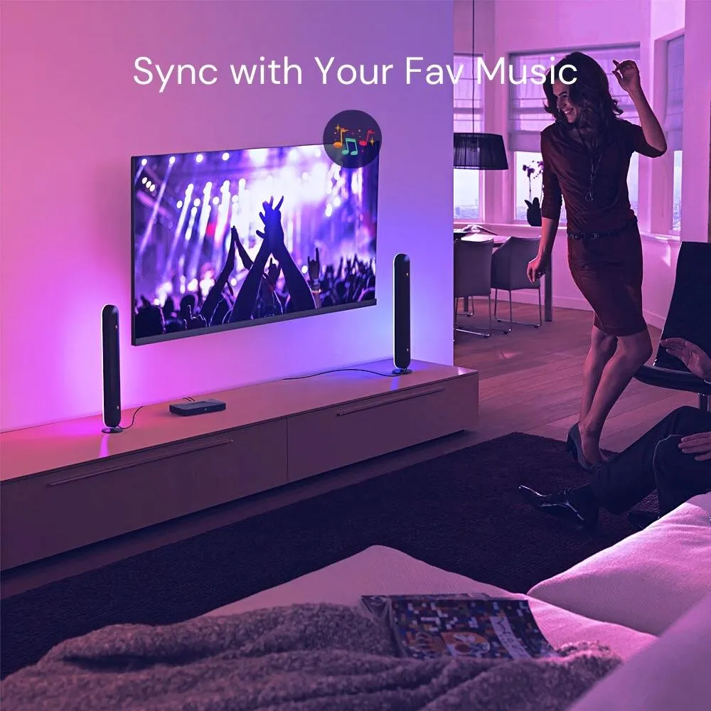 Dekala Aura™ HDMI 2.0 Sync Box 4K & LightHouse™ TV Backlight Kits