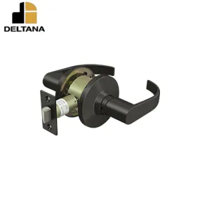 Deltana - Comm - Passage Standard Grade 2 - Curved Lever - Latch: UL Listed w/ 1/2 - Optional Finish