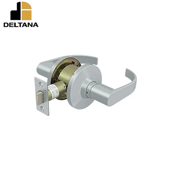 Deltana - Comm - Passage Standard Grade 2 - Curved Lever - Latch: UL Listed w/ 1/2 - Optional Finish