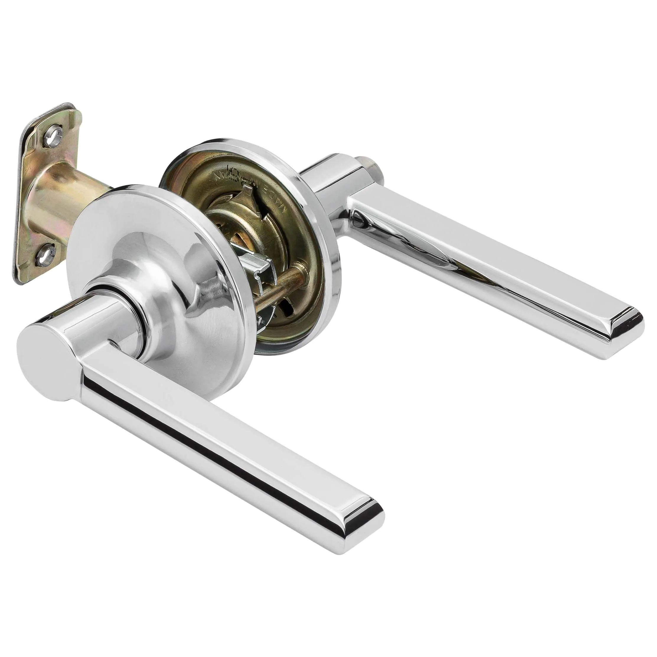 Door Lever Set Closet / Hall / Passage Function Contemporary Style Fallon Collection