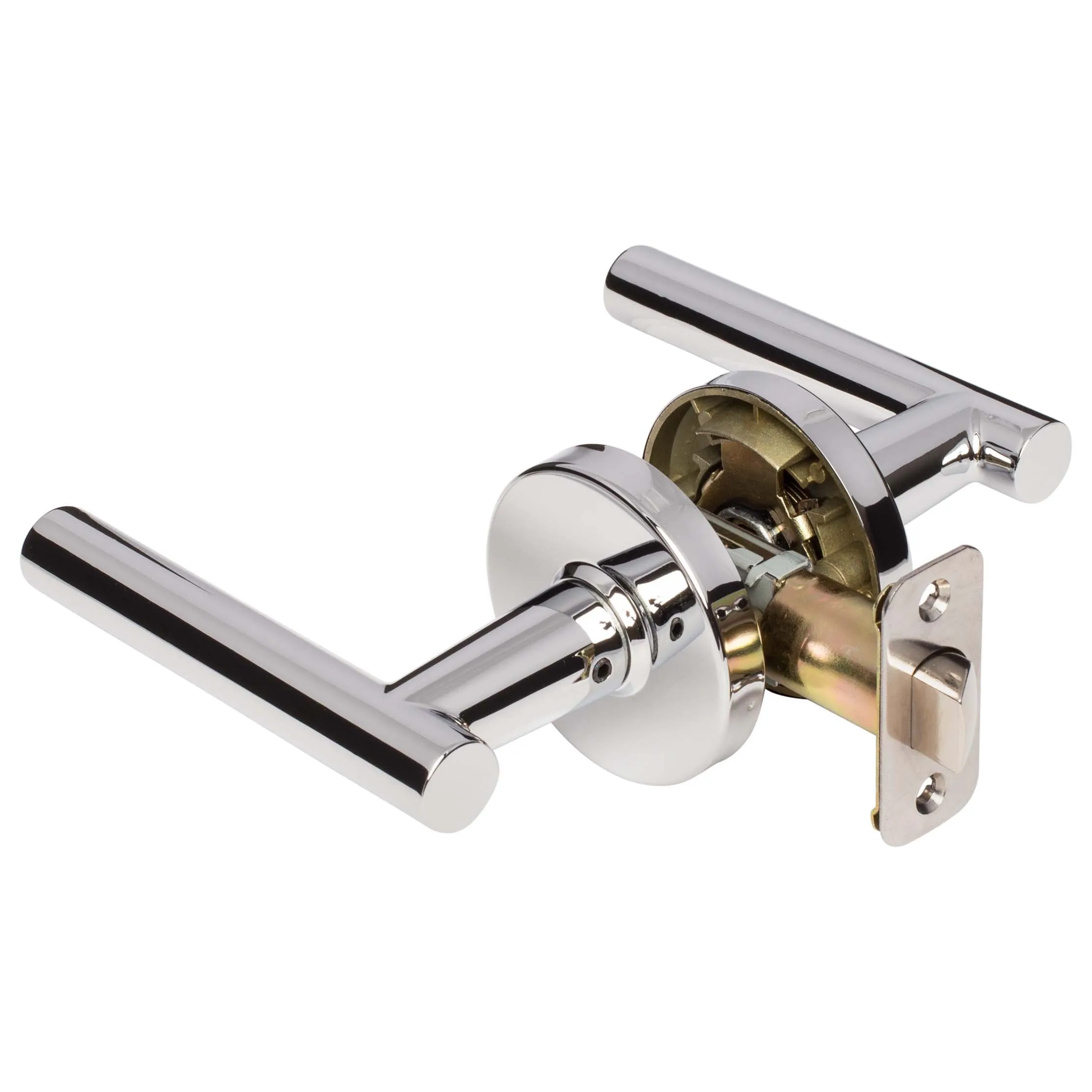Door Lever Set Closet / Hall / Passage Function Contemporary Style Riley Collection