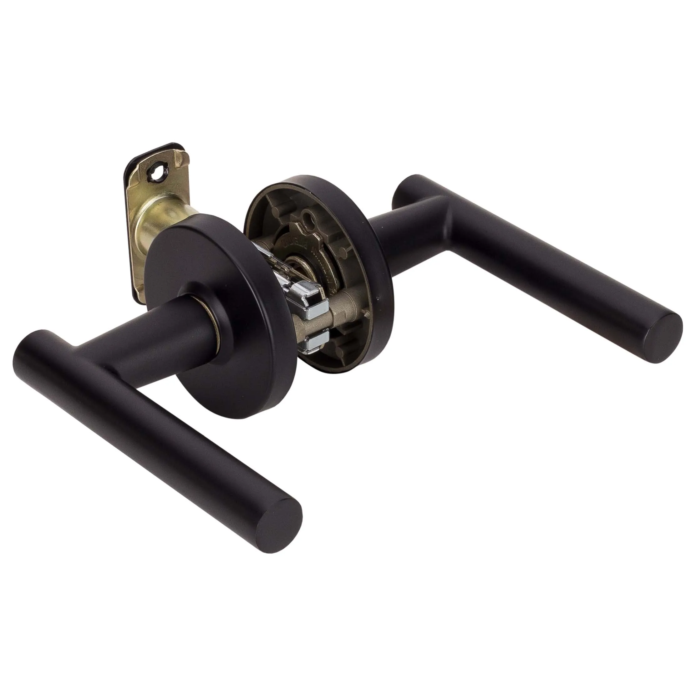 Door Lever Set Closet / Hall / Passage Function Contemporary Style Riley Collection