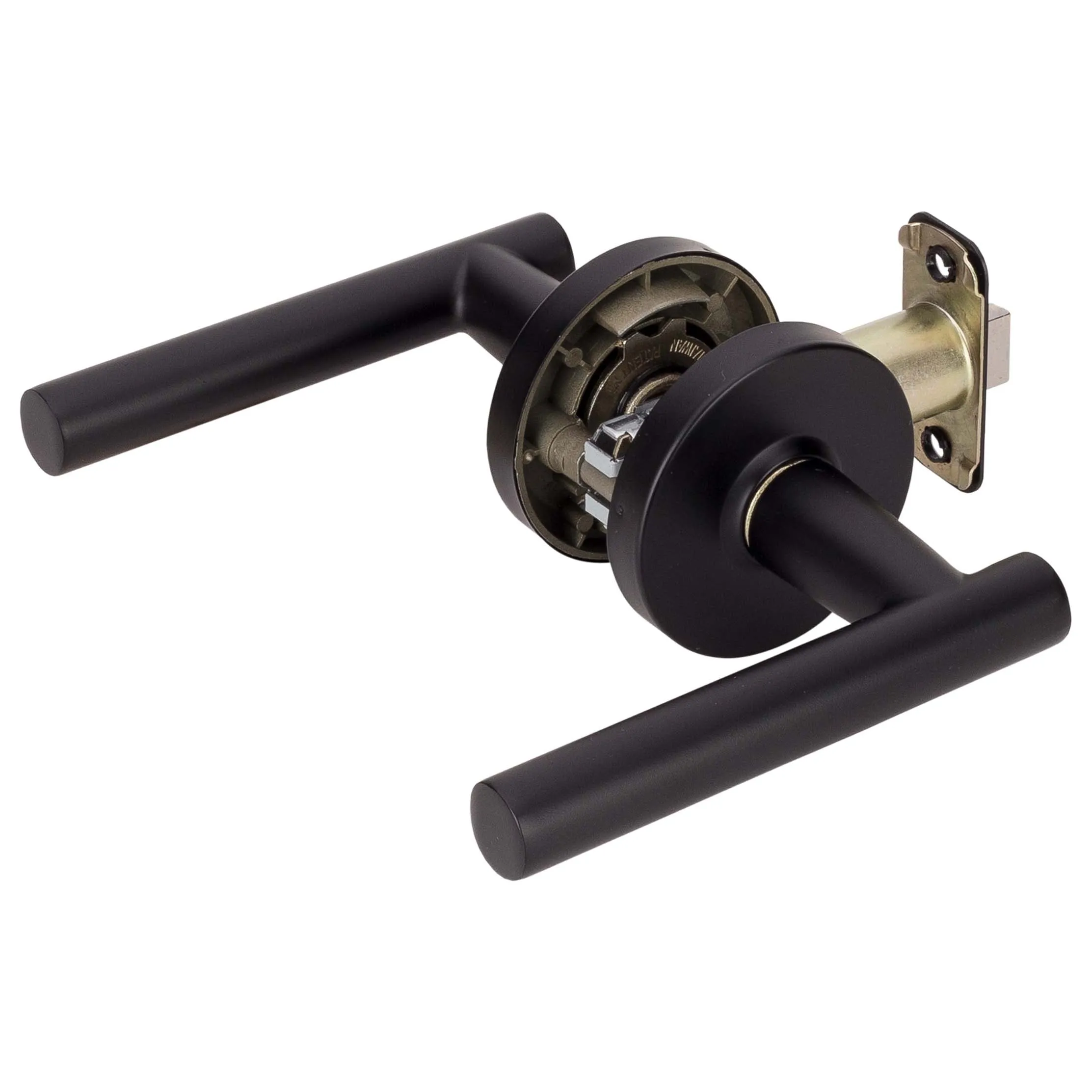Door Lever Set Closet / Hall / Passage Function Contemporary Style Riley Collection
