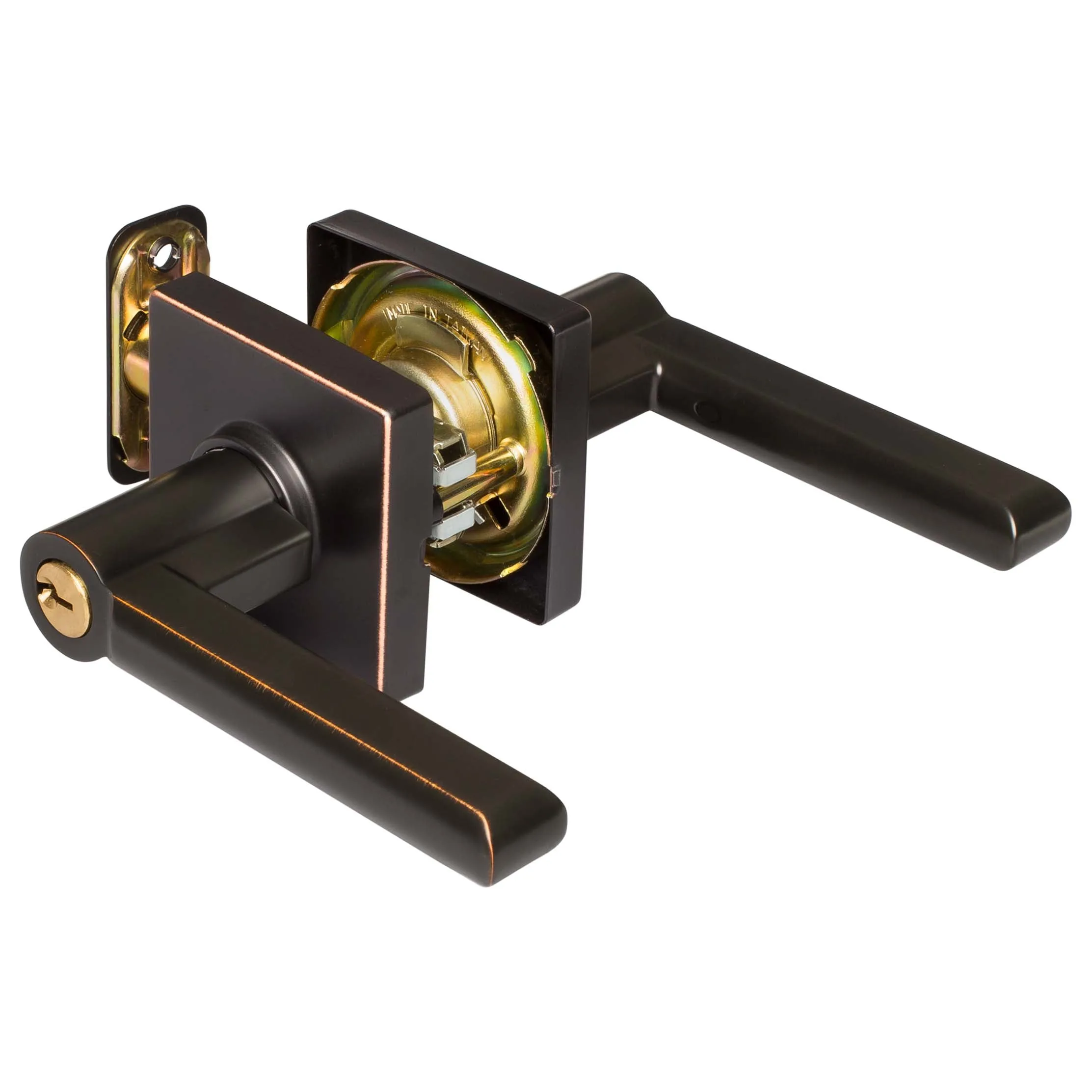 Door Lever Set Keyed / Entry Function Contemporary Style Harper Collection