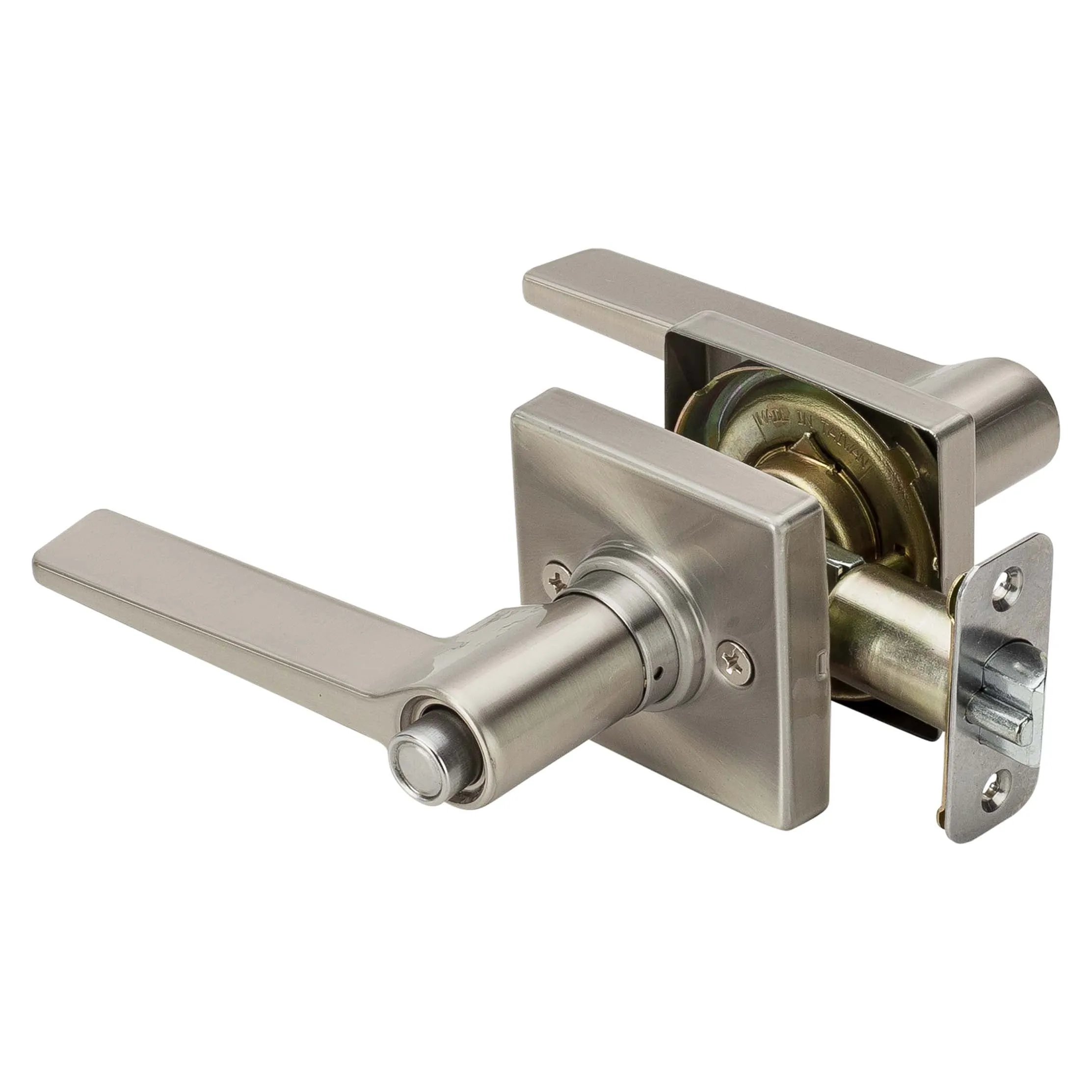 Door Lever Set Keyed / Entry Function Contemporary Style Palm Collection
