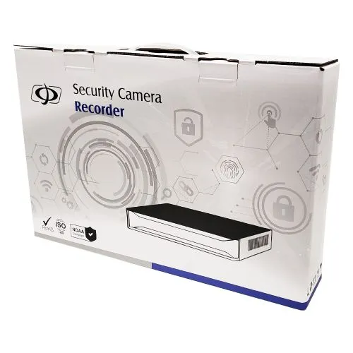 DVR Security Camera System 16-Channel /  IP HD-TVI, AHD, CVI, CVBS, DVR (XVR)
