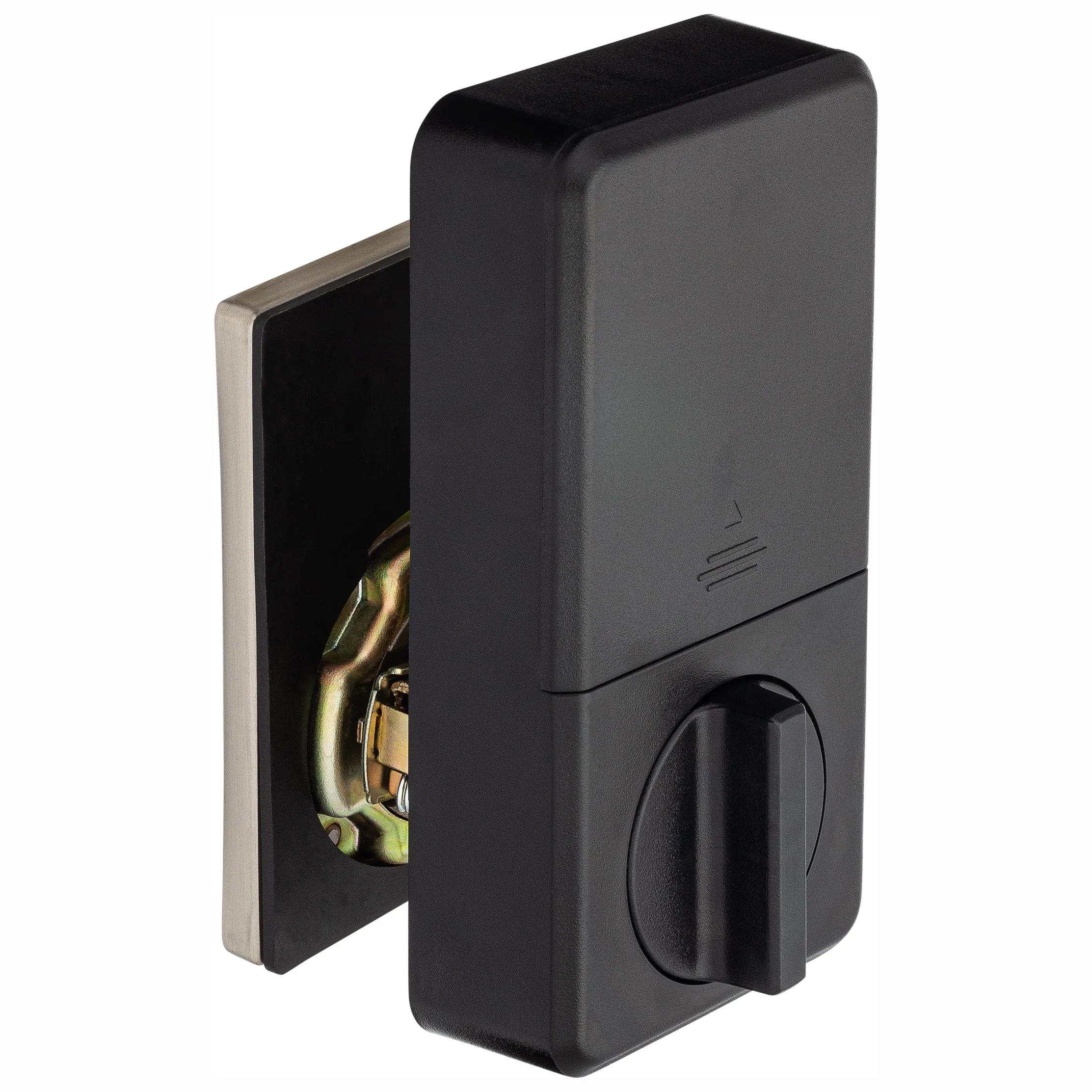 Electronic Keyless Deadbolt, Square Escutcheon