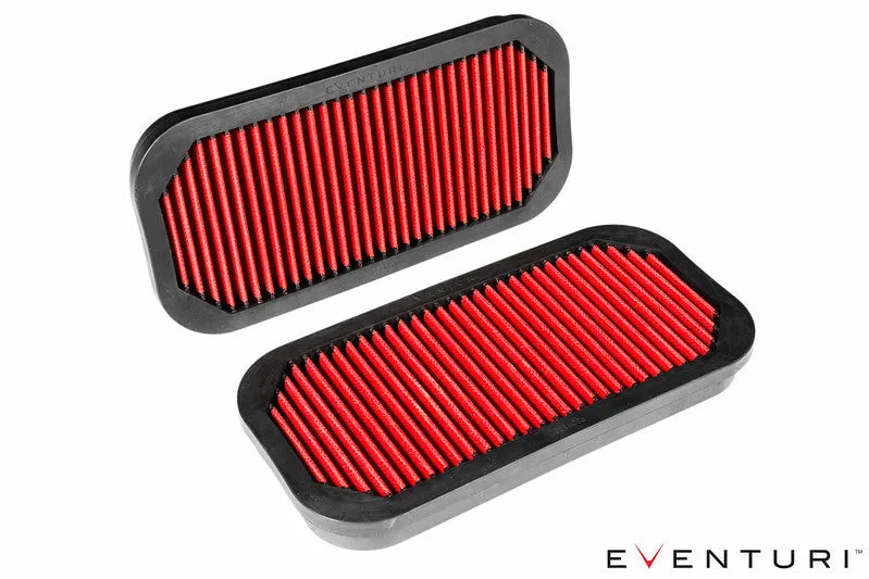 EVENTURI EVE-C63-FTR Set of 2 panel filter MERCEDES-Benz C63S AMG