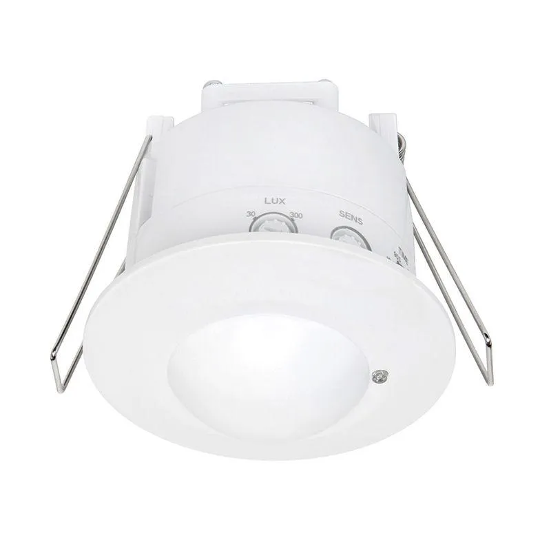 Eye 360° Recessed Microwave Security Sensor in White