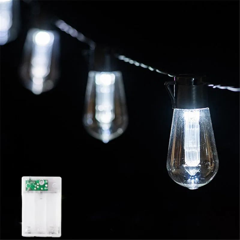 Fairy String Lights: Christmas Garland Bulbs for Gazebo and Garden Decorations