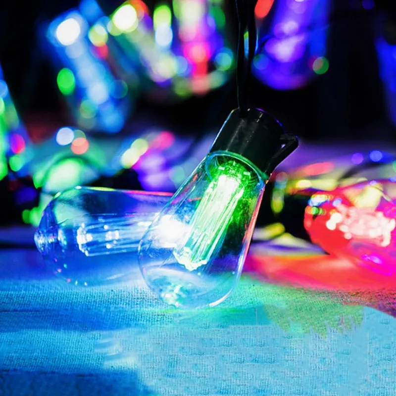 Fairy String Lights: Christmas Garland Bulbs for Gazebo and Garden Decorations