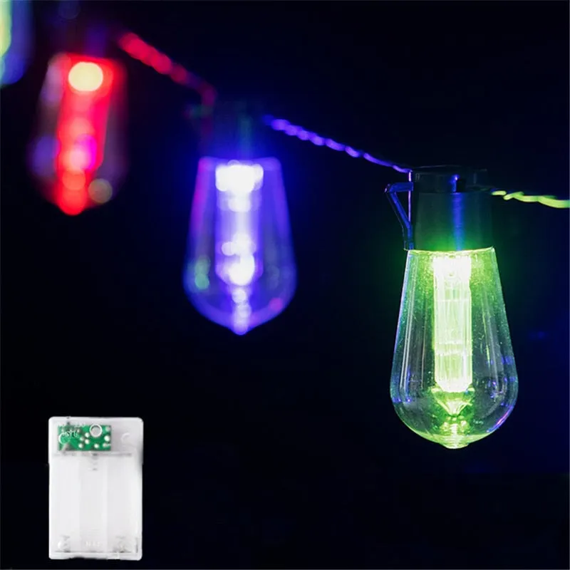 Fairy String Lights: Christmas Garland Bulbs for Gazebo and Garden Decorations