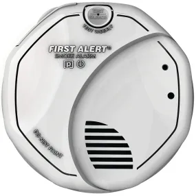 First Alert 3120B Smoke Alarm, 120 V, Ionization, Photoelectric Sensor, 85 dB, White :EA: QUANTITY: 1