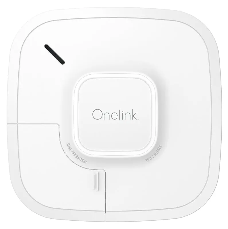 First Alert Onelink 1042135 Smoke and Carbon Monoxide Alarm, 85 dB, Photoelectric Sensor, White :EA: QUANTITY: 1