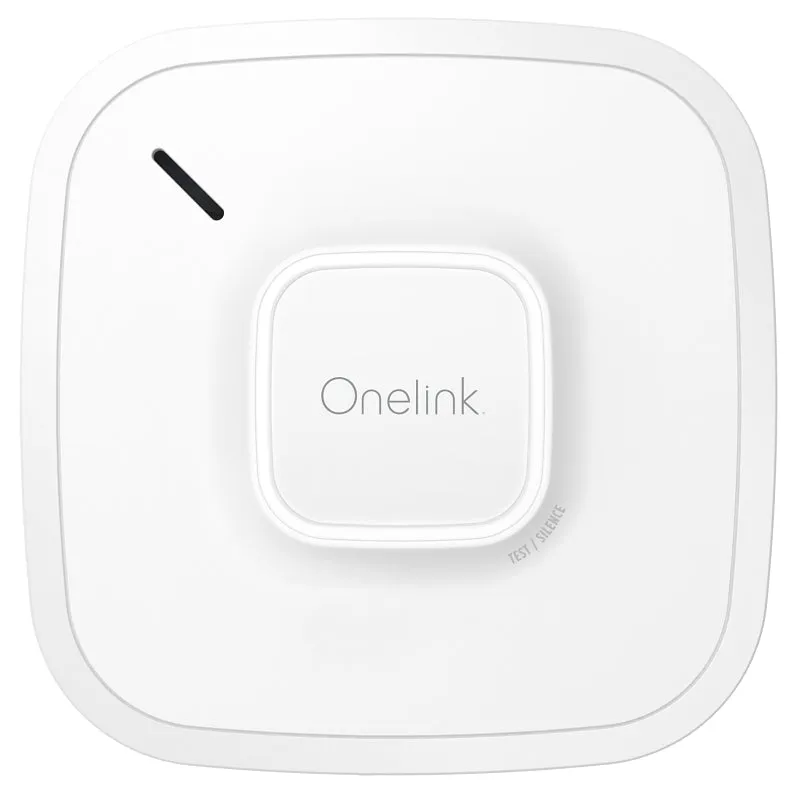 First Alert Onelink 1042136 Carbon Monoxide Alarm, 85 dB, Photoelectric Sensor, White :EA: QUANTITY: 1
