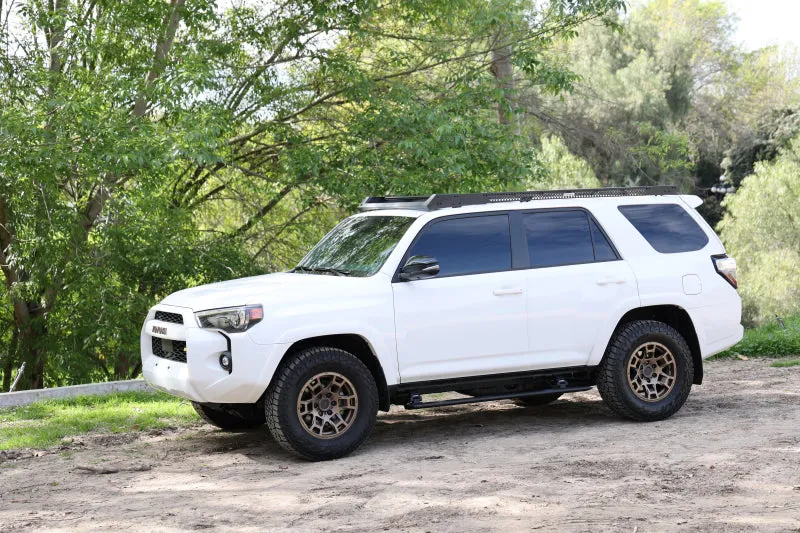 Go Rhino 14-24 Toyota 4Runner E1 Elec. Running Board Kit (Excl Limited, Nightshade Edit.  TRD Sport)