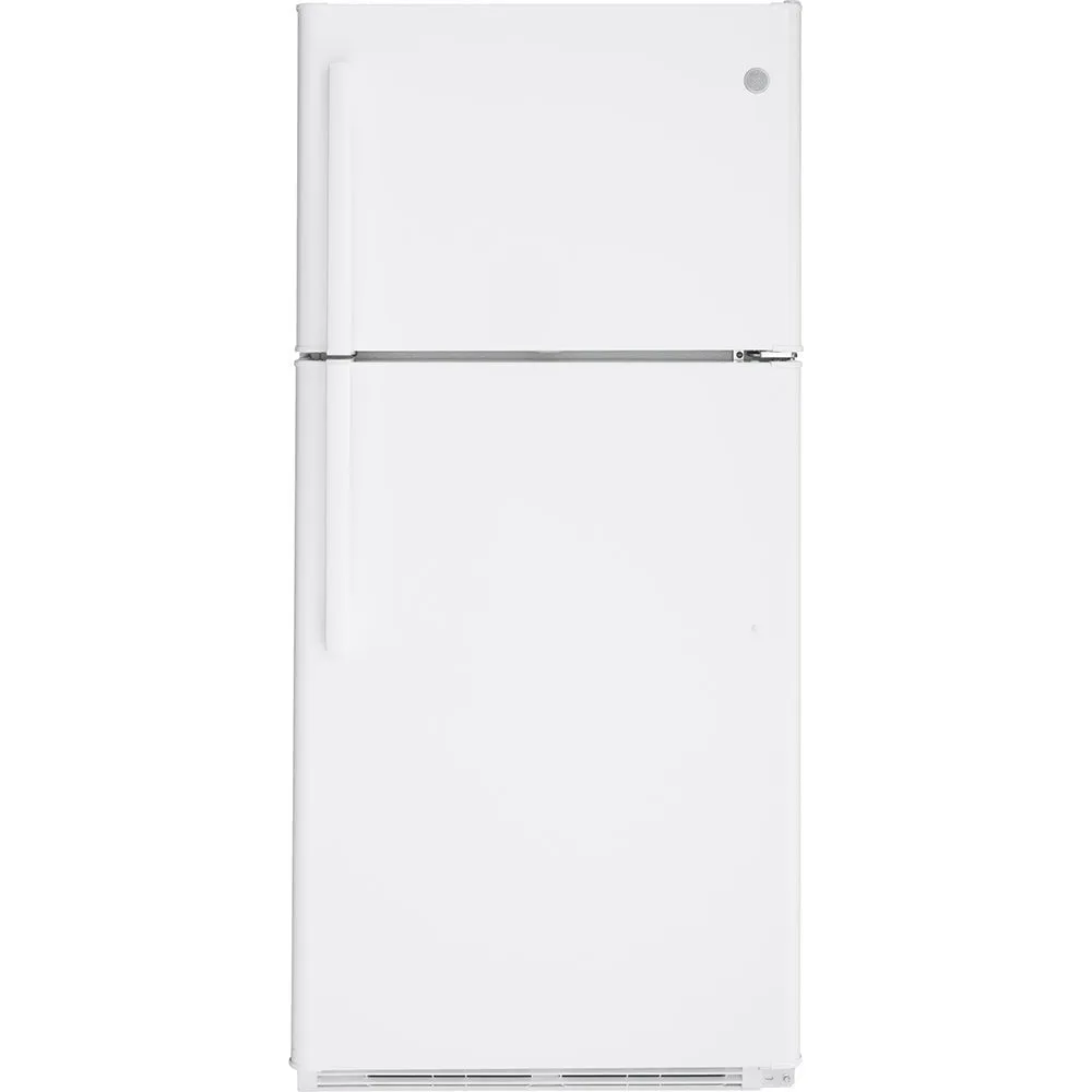 GTE18FTLKWW - REFRIGERATORS - GE - Top Freezer - White - Open Box