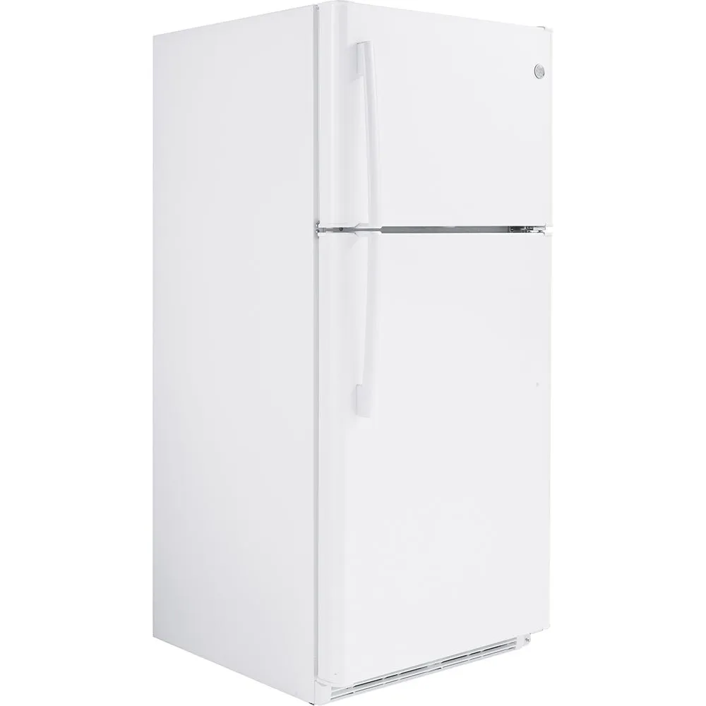 GTE18FTLKWW - REFRIGERATORS - GE - Top Freezer - White - Open Box