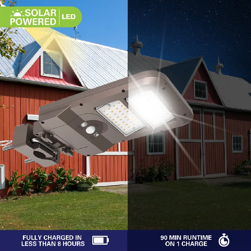 Halo SLST10 LED Solar Area Floodlight, 1000 lm