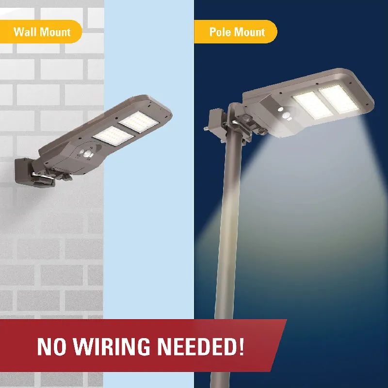 Halo SLST10 LED Solar Area Floodlight, 1000 lm