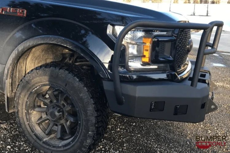 Hammerhead 600-56-0814 Ford F150 Eco-Boost 2018-2020 Front Bumper X-Series Full Brushguard Winch Ready