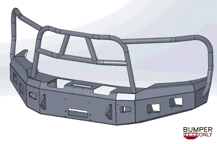 Hammerhead 600-56-0814 Ford F150 Eco-Boost 2018-2020 Front Bumper X-Series Full Brushguard Winch Ready
