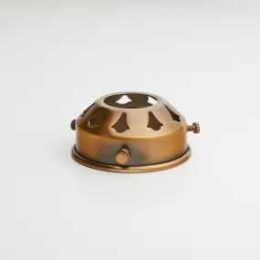 Henry gallery in antiqued brass