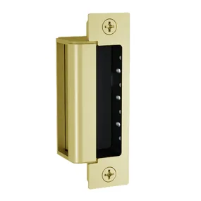HES 1600-CLB-606-DLMS Electric Strike, Complete Pac, Satin Brass