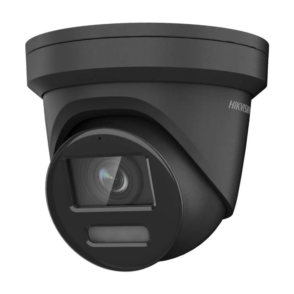 Hikvision DS-2CD2387G2-LSU/SL 8 MP ColorVu Strobe Light and Audible Warning Fixed Turret Network Camera
