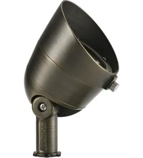 Kichler 16157CBR30 Landscape Accent, 6-Light LED 42 Total Watts, Centennial Brass