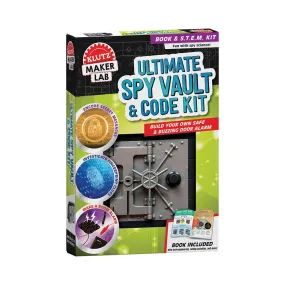 Klutz Maker Lab Ultimate Spy Vault & Code Kit