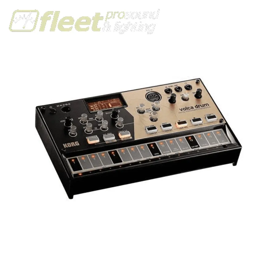 Korg VOLCADRUM Synthesized Drum Machine w/ Sequencer