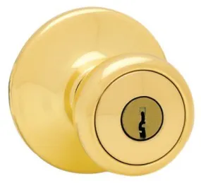 Kwik 400T Us3 Entry Less Latch Polished Brass