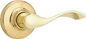 Kwikset Balboa Passage Lever Us3 Polished Brass