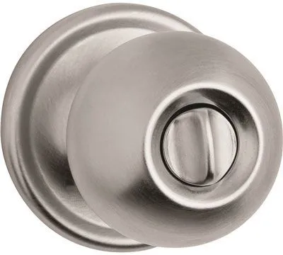 Kwikset Circa Signature Series Privacy Lockset Satin Chrome